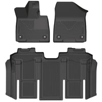 Husky Liners 21-25 Toyota Sienna WeatherBeater Front & 2nd Row Floor Liners - Black