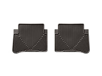 WeatherTech 2010+ Mercedes-Benz E-Class Rear Rubber Mats - Cocoa