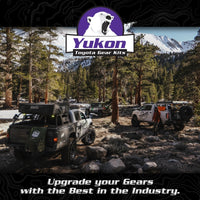 Yukon Gear Ring & Pinion Gear Kit Front & Rear for Toyota 8/7.5R Diff (w/Factory Locker) 4.56 Ratio
