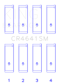 King Engine Bearings Suzuki J24B (Size 0.75 Oversized) Rod Bearing Set