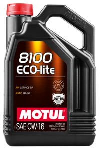 Motul 5L Synthetic Engine Oil 8100 X-Clean 0W16