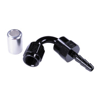 Russell 4AN ProClassic Crimp 120 Degree Hose End - Black