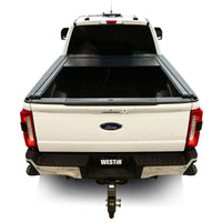 Westin 17-26 Ford F-250/F-350/F-450/F-550 SD 6ft 10in Bed Manual Retractable Tonneau Cover - Black