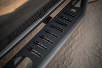 DV8 Offroad 19-24 GMC Sierra 1500 Crew Cab OE Plus Side Steps - Black Steel