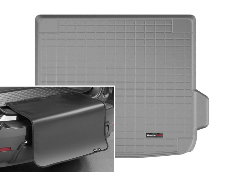 WeatherTech 2020+ BMW X4 30i Cargo With Bumper Protector - Grey