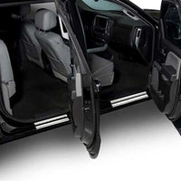 Putco 2019+ Chevrolet Silv LD Fits Double Cab and Regular Cab (2pc) w/ Bow Tie Etching SS Door Sills