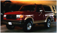 Husky Liners 87-91 Ford Bronco/F-100/F-150/F-250/F-350 EAF Style Fender Flares 4pc - Black