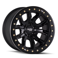 Dirty Life 9303 DT-1 20x9 / 6x135 BP / 12mm Offset / 87.1mm Hub Matte Black Wheel - Beadlock