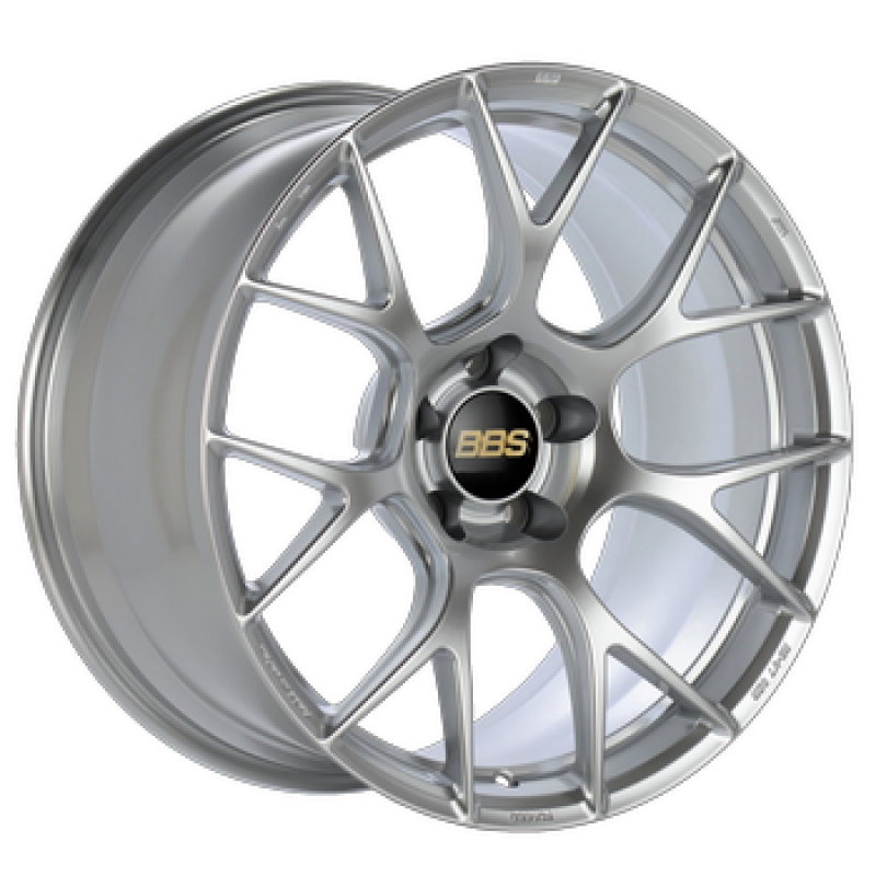 BBS RE-V7 18x10.5 5x114.3 ET24 Diamond Silver Wheel -82mm PFS/Clip Required