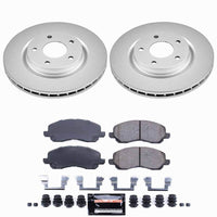 Power Stop 11-14 Chrysler 200 Front Z23 Coated Brake Kit