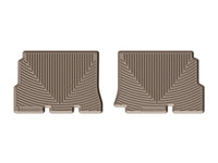 WeatherTech 14-16 Jeep Wrangler Rear Rubber Mats - Tan