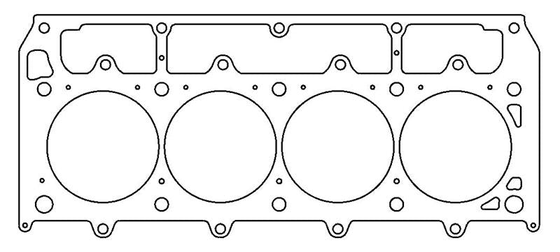 Cometic GM LSX Gen-4 Small Block V8 .070in MLS Cylinder Head Gasket - 4.185in Bore - LHS