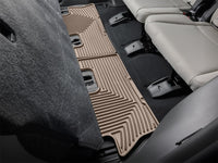WeatherTech 24-26 Hyundai Santa Fe 2nd Row Rear All-Weather Floor Mats - Tan