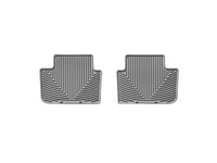 WeatherTech 04+ BMW X3 Rear Rubber Mats - Grey
