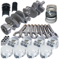 Eagle Chevy 454 1Pc 4.000in Crank 6.135in H-Beam 38cc Dome 4.320in Pistons Rotating Assembly