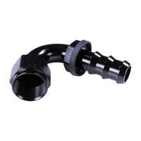 Russell 10AN Twist-Lok 120 Degree Hose End - Black