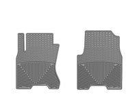 WeatherTech 08-13 Nissan Rogue Front Rubber Mats - Grey