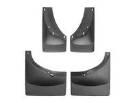 WeatherTech 08-13 Chevrolet Silverado No Drill Mudflaps - Black