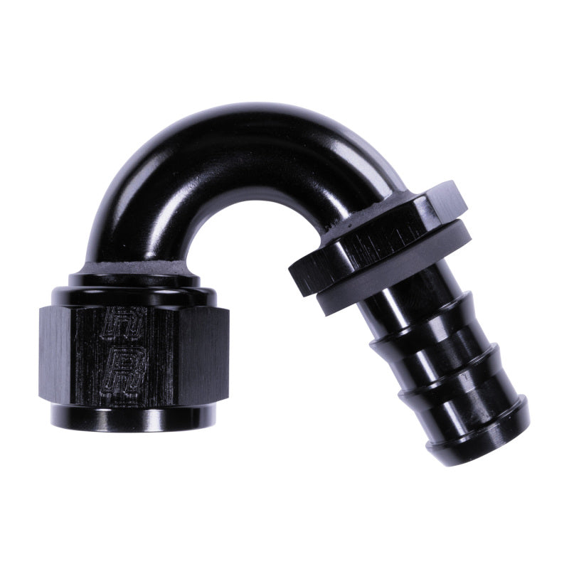 Russell 12AN Twist-Lok 150 Degree Hose End - Black