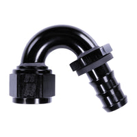 Russell 12AN Twist-Lok 150 Degree Hose End - Black