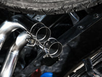 AWE Tuning 16-22 Toyota Tacoma 0FG Cat-Back Exhaust w/ BashGuard - Dual Chrome Silver Tips