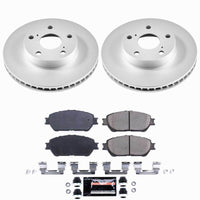 Power Stop 05-15 Toyota Tacoma Front Z23 Coated Brake Kit
