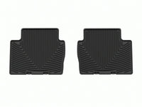 WeatherTech 19-23 Mazda 3 Sedan/Hatch / 20-23 CX-30 DM Rear All-Weather Floor Mats - Black