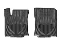 WeatherTech 2016+ Toyota Tacoma Access/Double Cab (A/T Only) Front Rubber Mats - Black