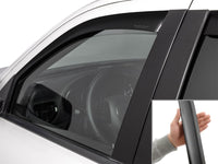 WeatherTech 11-26 Dodge Durango Front Front Side Window Deflectors - Matte Blk