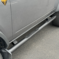 Go Rhino 21-26 Ford Bronco (4dr) 4000 Series Side Steps - Cab Length - Tex. Blk