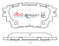 DBA 18-22 Mitsubishi Eclipse Cross (w/EPB) Rear Street Series Brake Pads