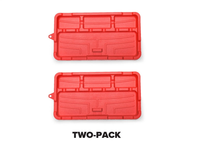 WeatherTech ToolTray (2 Pack) - Red