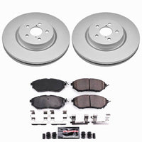Power Stop 14-18 Subaru Forester Front Z23 Coated Brake Kit