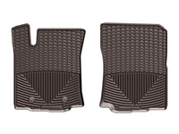 WeatherTech 2016+ Toyota Tacoma Access/Double Cab (A/T Only) Front Rubber Mats - Cocoa