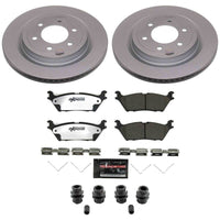 Power Stop 21-26 Ford F-150 Rear Z36 Coated Truck & Tow Brake Kit