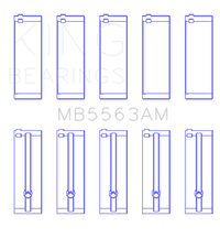 King Engine Bearings Toyota 3Y (Size +0.75mm) Main Bearing Set