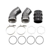 Wehrli 06-10 GM Duramax LBZ/LMM Passenger Side 3.5in Intercooler Pipe - Sparkle Copper