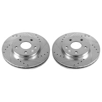Power Stop 11-16 Buick LaCrosse Front Evolution Drilled & Slotted Rotors - Pair
