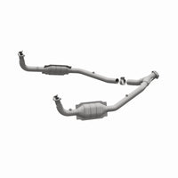 MagnaFlow DF Cat. Conv 97 Land Rover Defender 90 4.0L Y-Pipe Assy / 96-99 Discovery 4.0L Y-Pipe Assy