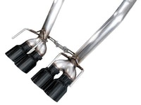 AWE Tuning 09-13 Chevrolet Corvette 6.2L Track Edition Axle-Back Exhaust w/ Diamond Black Tips