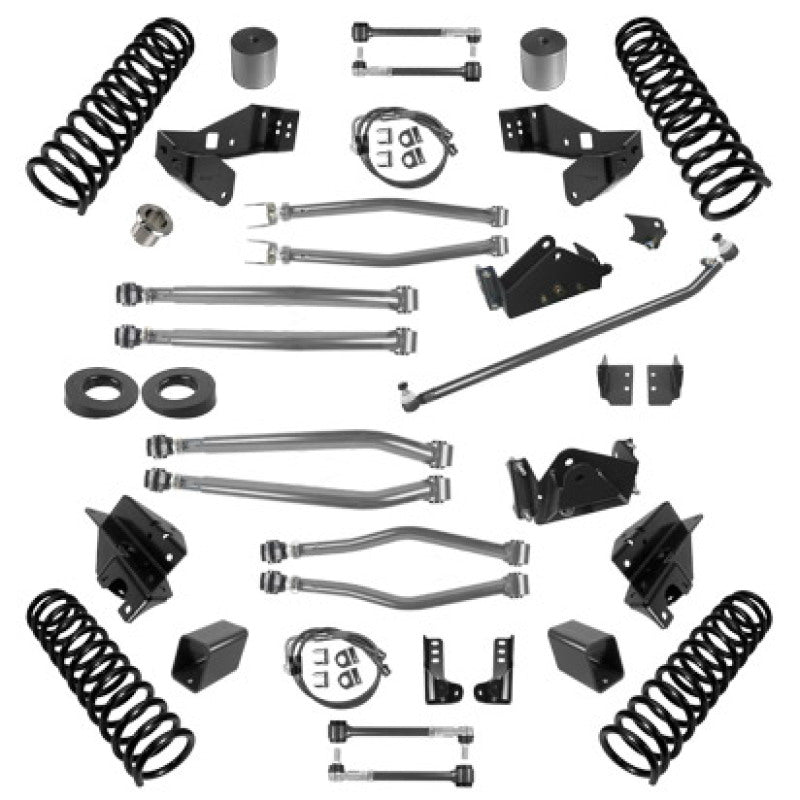 Synergy 07-18 Jeep Wrangler JKU 4 DR 3.0in Lift Stage 4 Suspension System