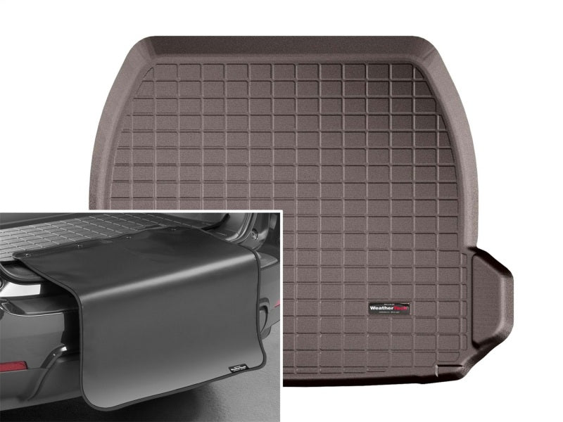 WeatherTech 07-16 Volvo S80 Cargo Liners w/ Bumper Protector - Cocoa