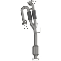 Magnaflow 16-21 Nissan Maxima 3.5L Direct Fit Converter (OEM/Federal Grade)