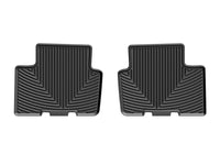 WeatherTech 2019+ Ford Ranger Rear Rubber Mats - Black