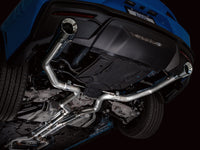 AWE 2024 Ford Mustang GT Fastback S650 RWD Track Edition Cat-Back Exhaust w/ Dual Chrome Silver Tips