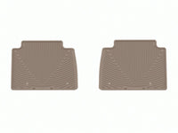 WeatherTech 11-13 Infiniti QX / 14-18 QX80 / 17-18 Nissan Armada Rear Rubber Mats - Tan