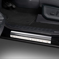 Putco 17-20 Ford SuperDuty Super Crew w/ SUPERDUTY Etching - 4pcs SS Door Sills