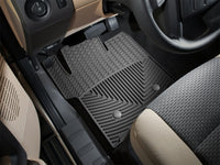 WeatherTech 11+ Ford Super Duty Front Rubber Mats - Black