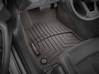 WeatherTech 2017+ Audi A4 Front FloorLiner - Cocoa