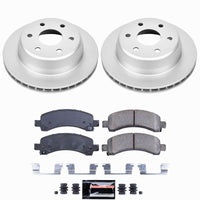 Power Stop 03-06 Cadillac Escalade Rear Z23 Coated Brake Kit